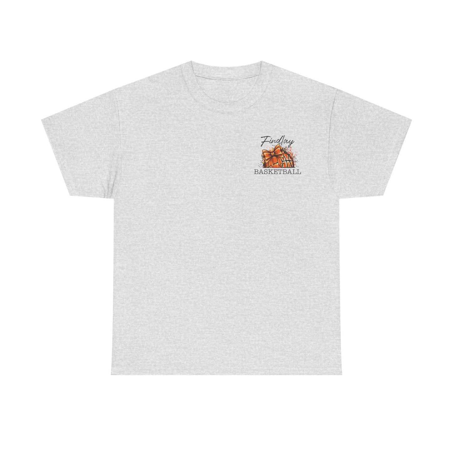 Findlay Trojans Basketball Heavy Cotton T-shirt