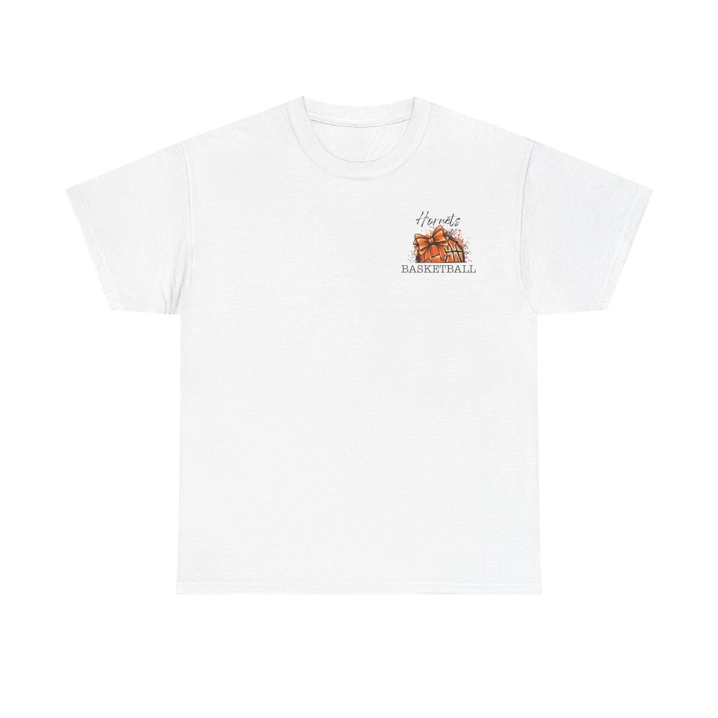 Cory-Rawson Hornets Basketball Heavy Cotton T-shirt