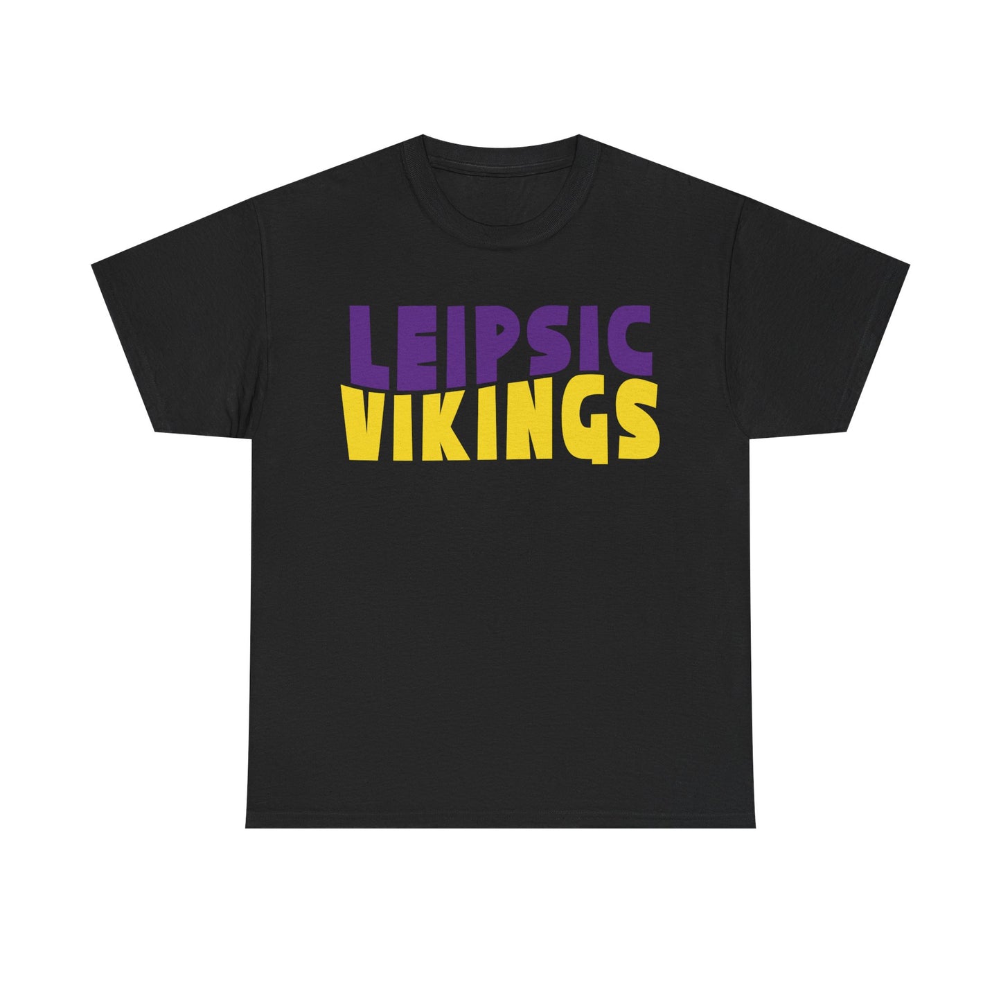Leipsic Vikings Heavy Cotton T-shirt