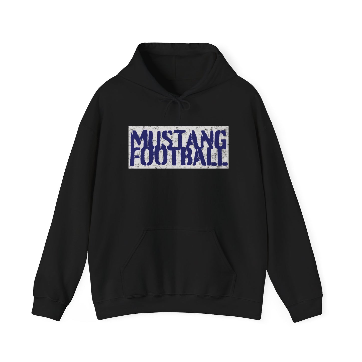 Allen East Mustangs Football Hooded Sweatshirt