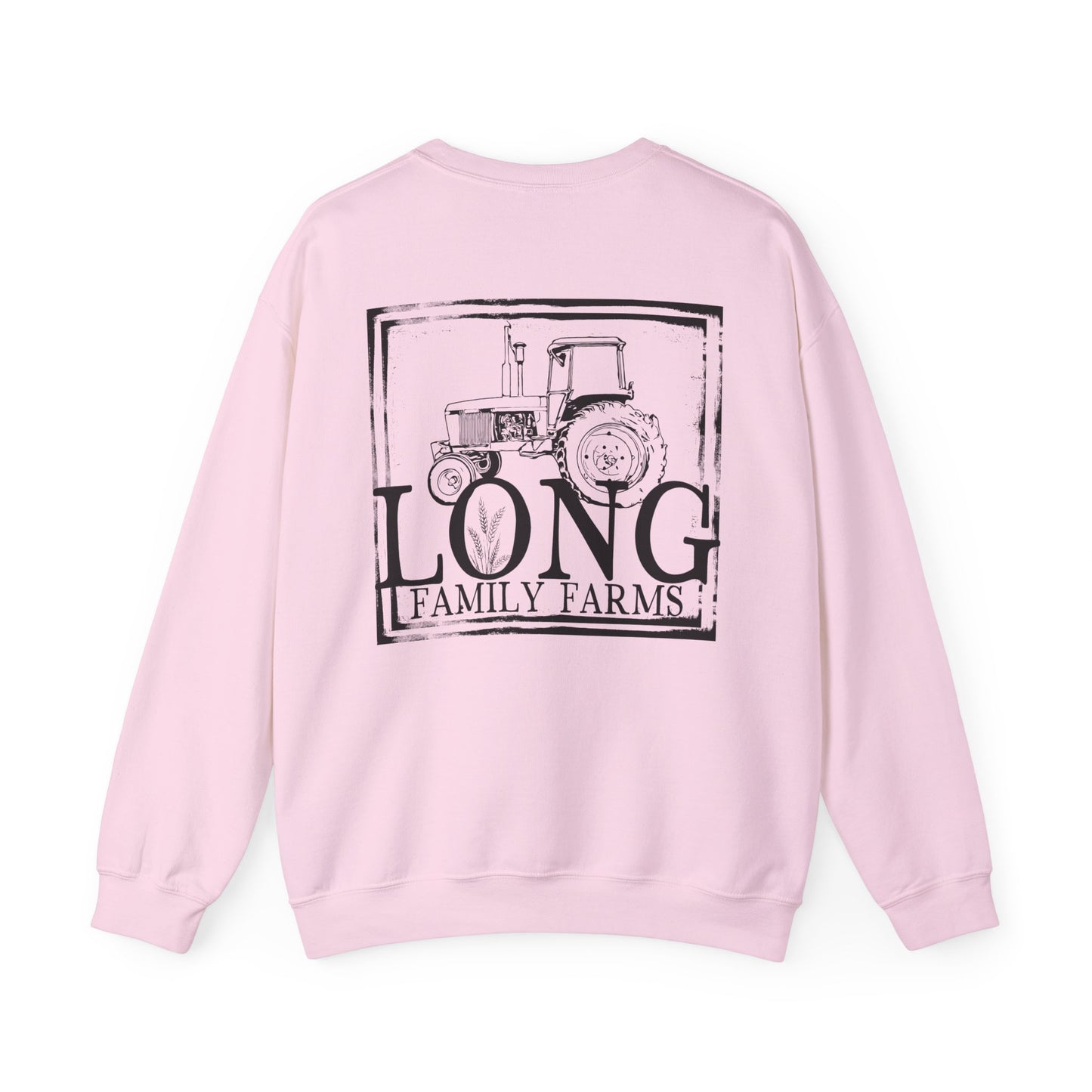 Tractor Print Crewneck Sweatshirt (ADULT)