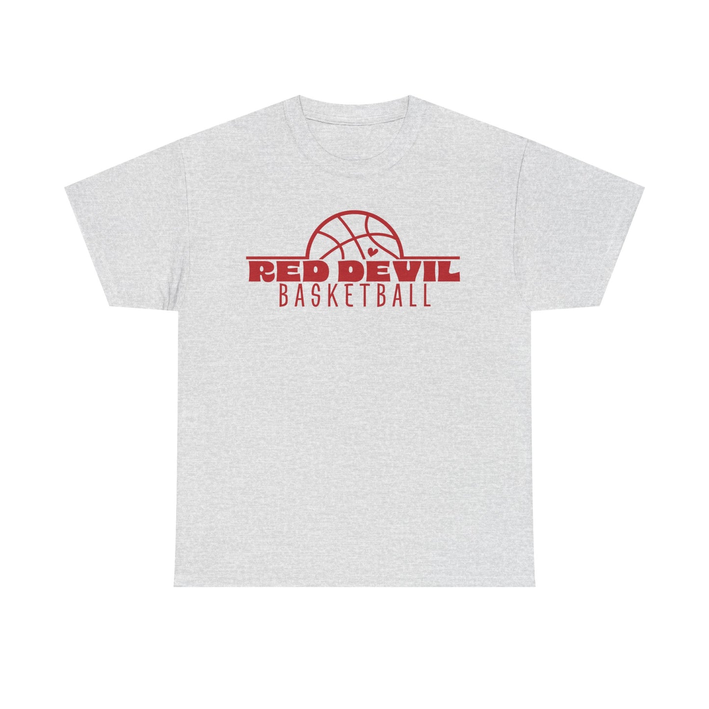 Arlington Red Devils Basketball Heavy Cotton T-shirt