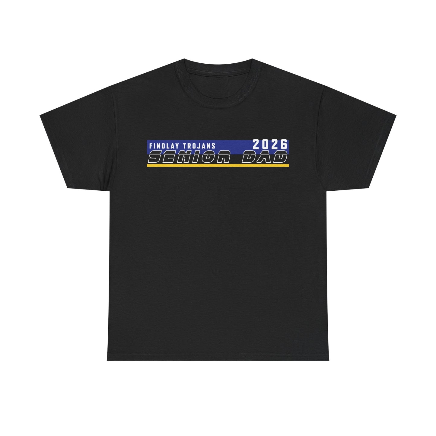 Findlay Trojans 2026 Senior Dad Heavy Cotton T-shirt