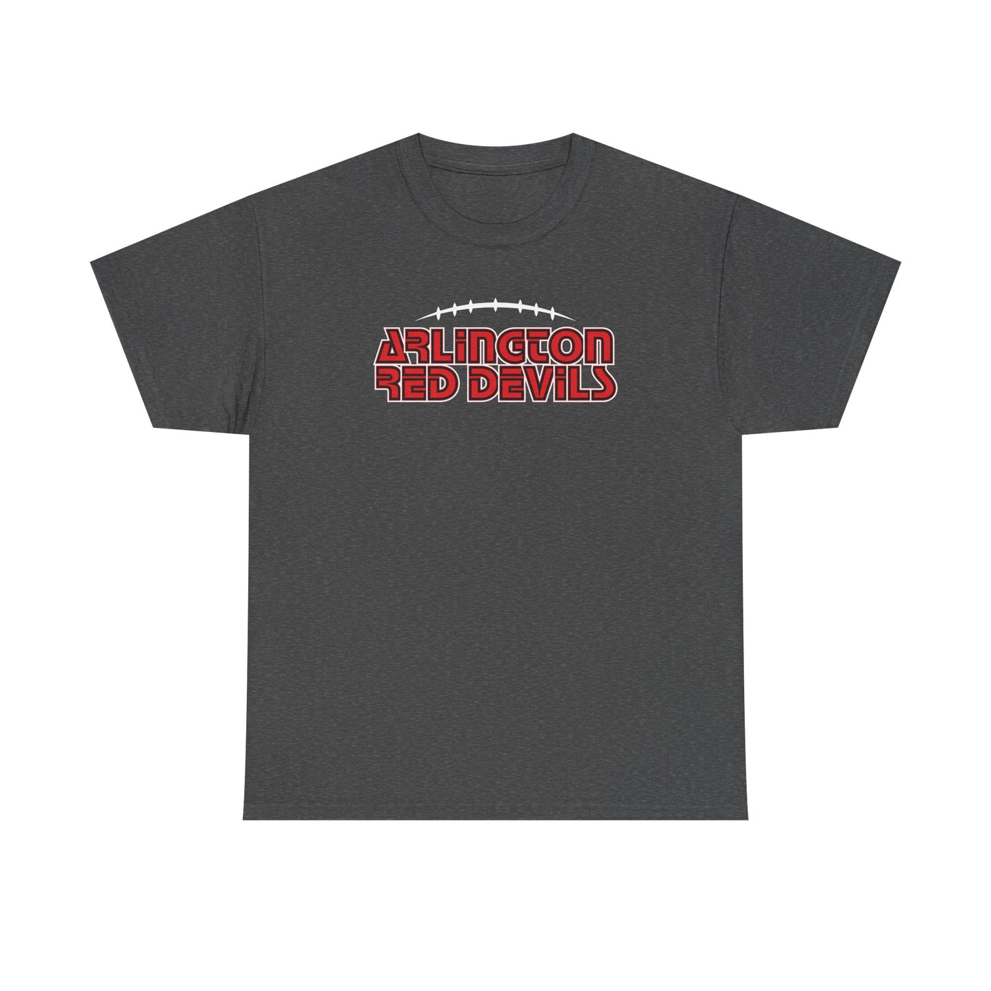 Arlington Red Devils Football Heavy Cotton T-shirt
