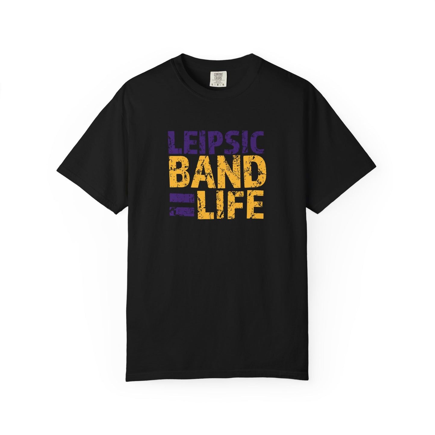 Leipsic Vikings Band Comfort Colors T-Shirt