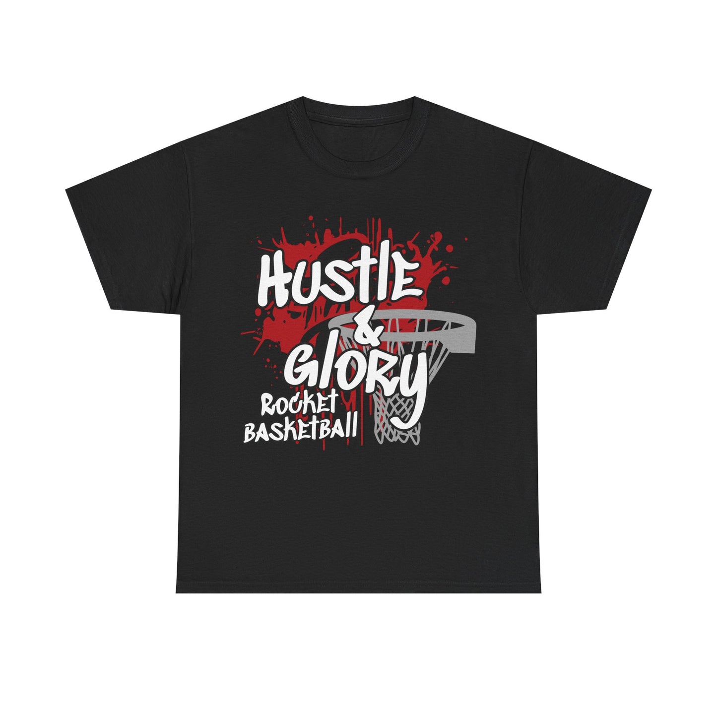 Pandora-Gilboa Rockets Basketball Heavy Cotton T-shirt