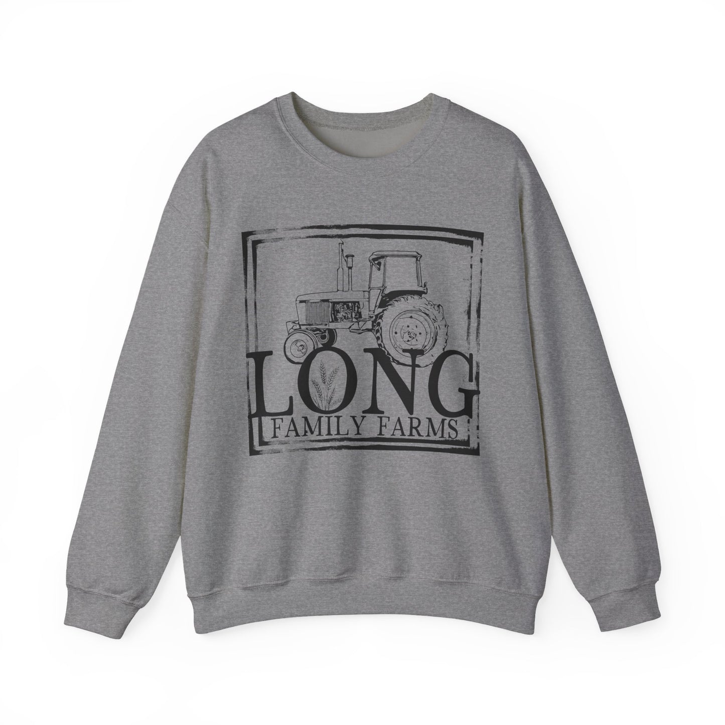 Tractor Print Crewneck Sweatshirt (ADULT)