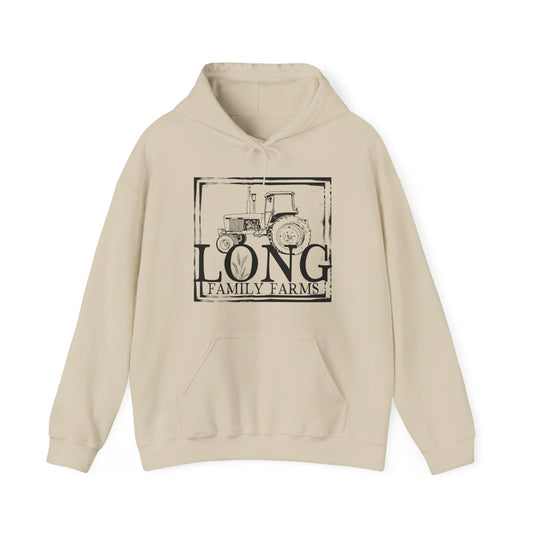 Tractor Print Hooded Sweatshirt (ADULT)