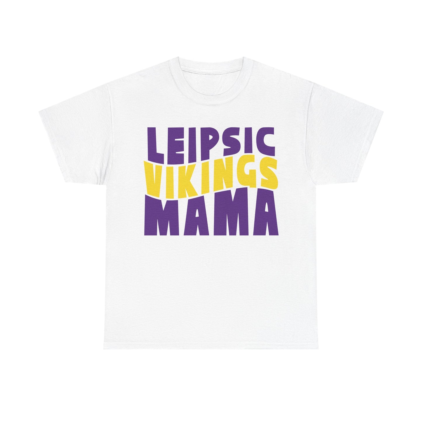 Leipsic Vikings Mama Heavy Cotton T-shirt