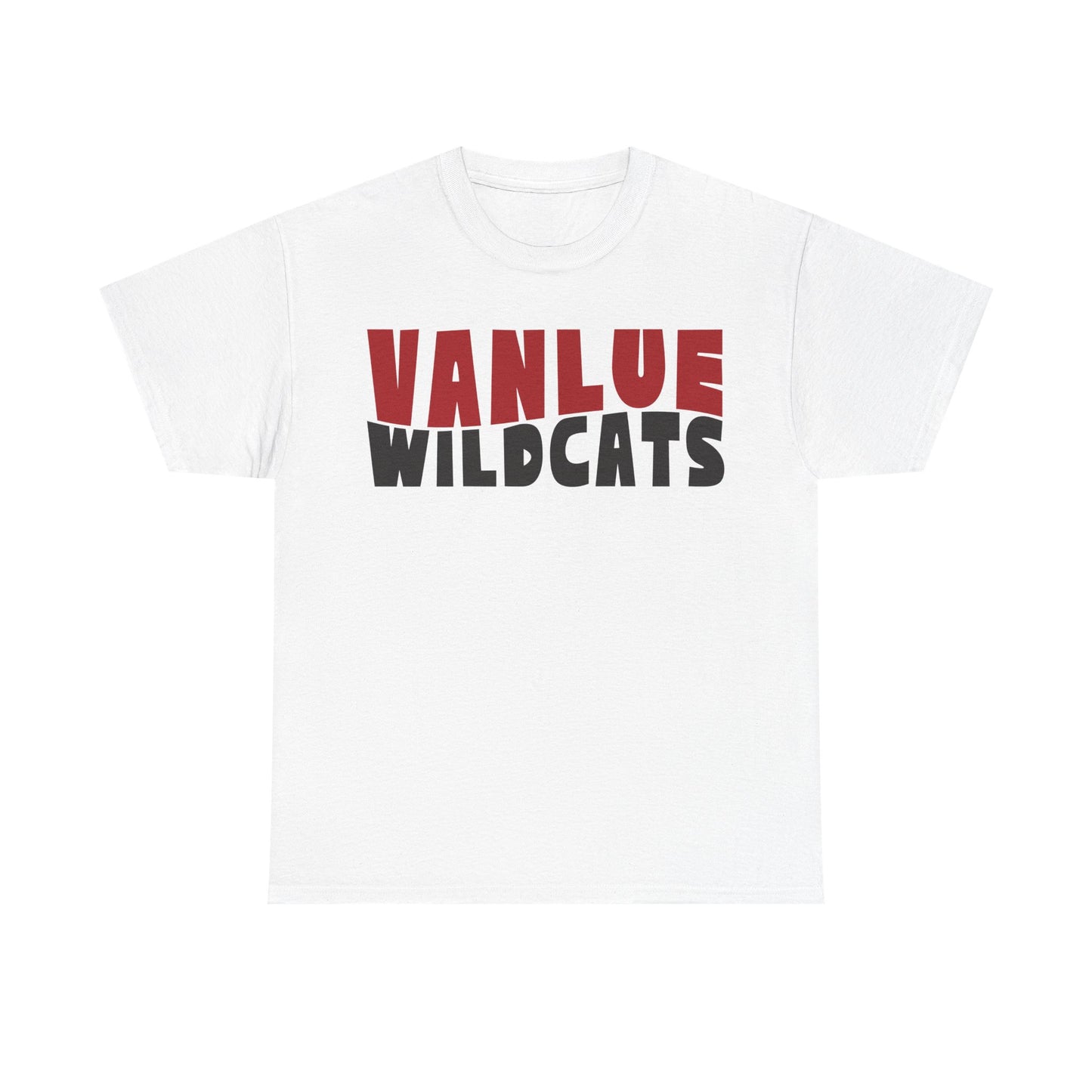 Vanlue Wildcats Heavy Cotton T-shirt