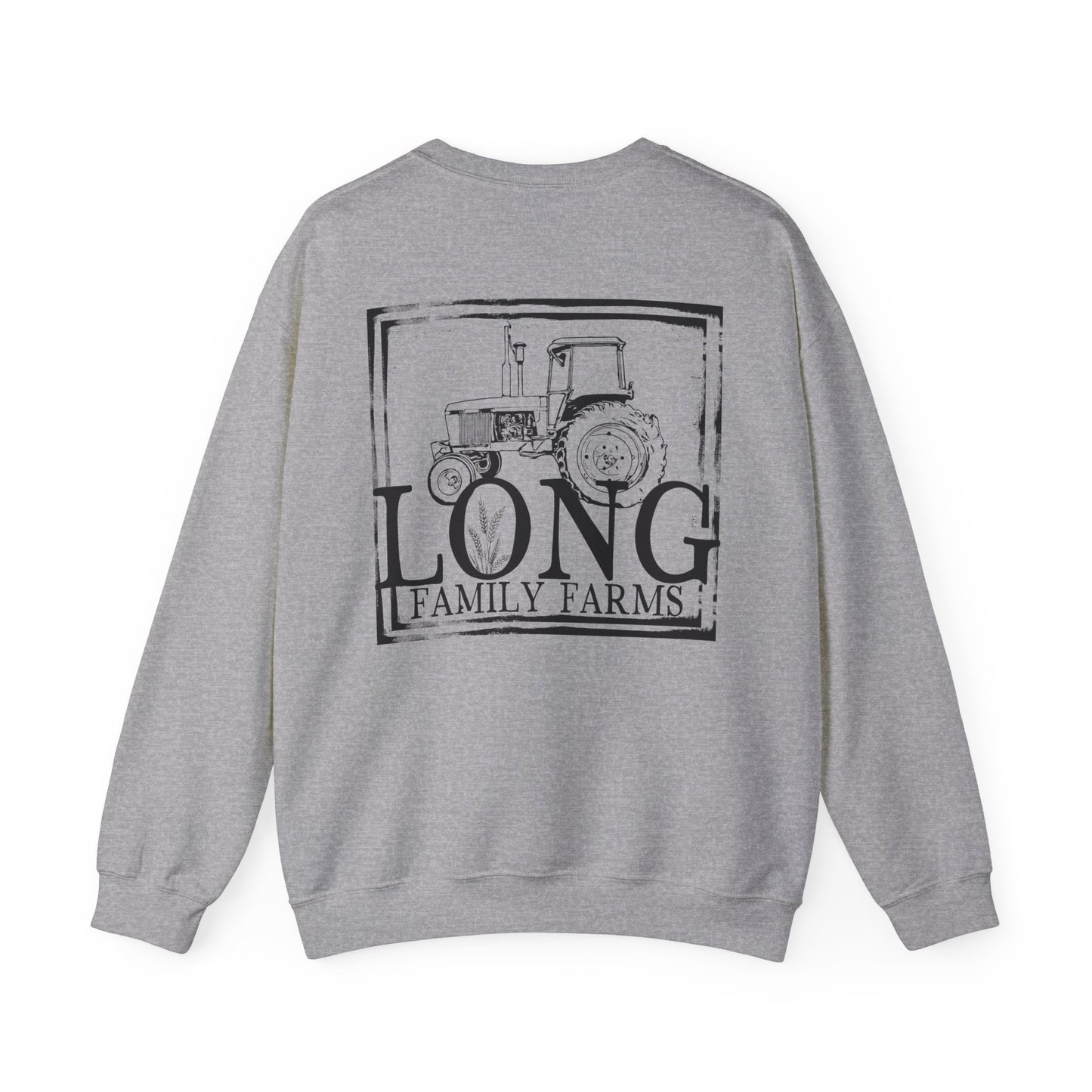 Tractor Print Crewneck Sweatshirt (ADULT)