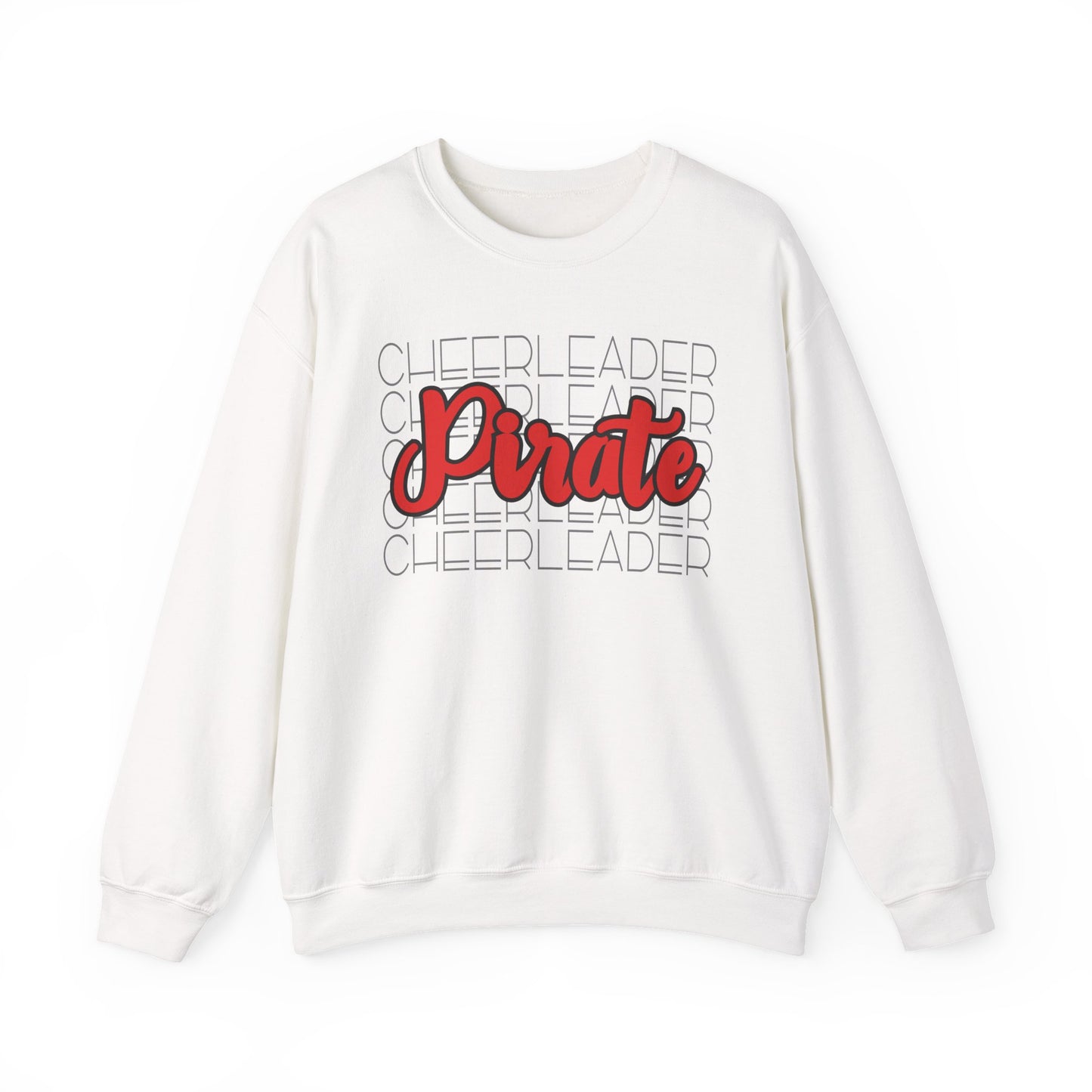 Bluffton Pirates Cheerleader Crewneck Sweatshirt