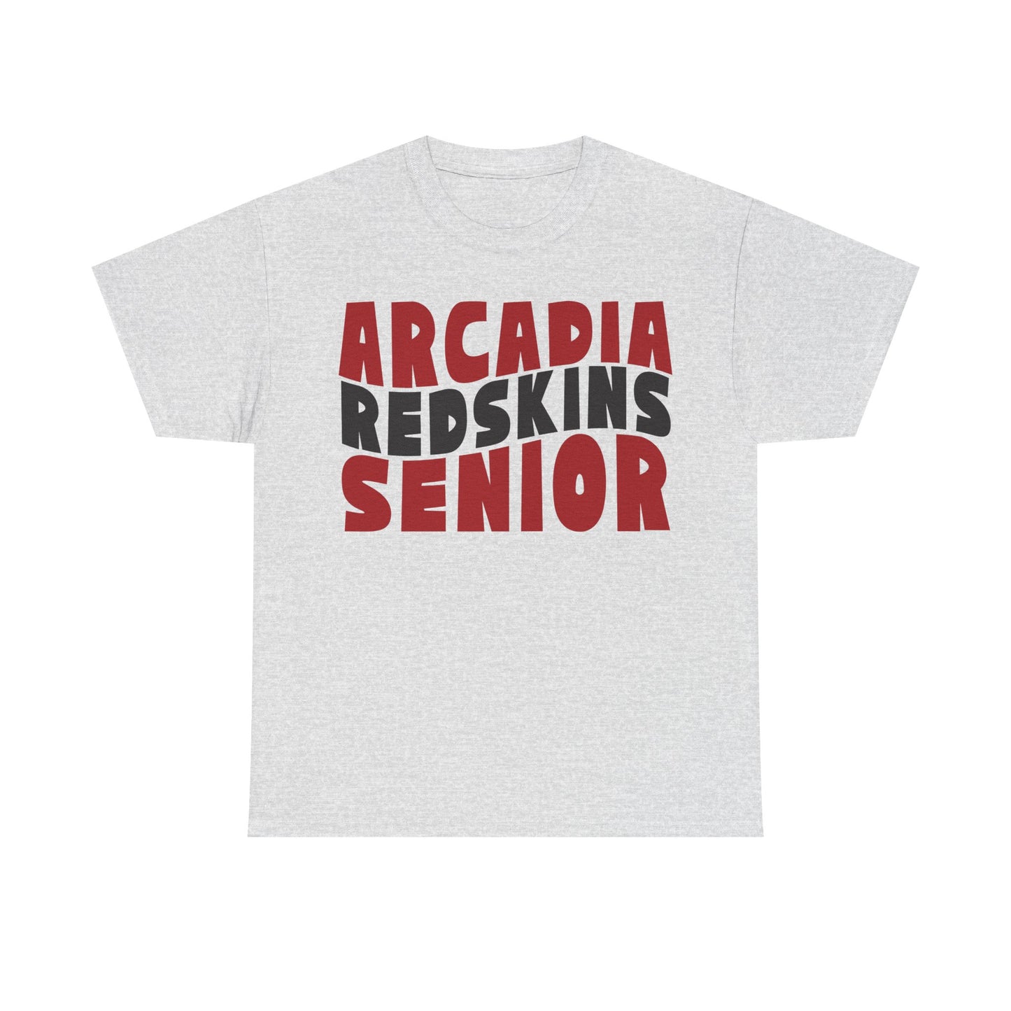 Arcadia Redskins Senior Heavy Cotton T-shirt