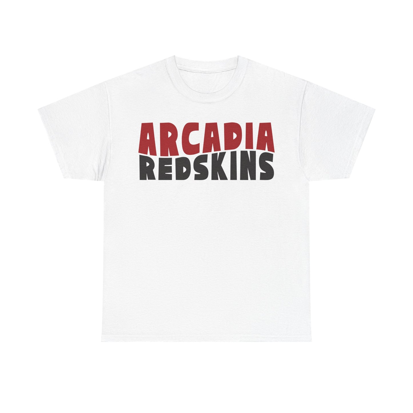 Arcadia Redskins Heavy Cotton T-shirt