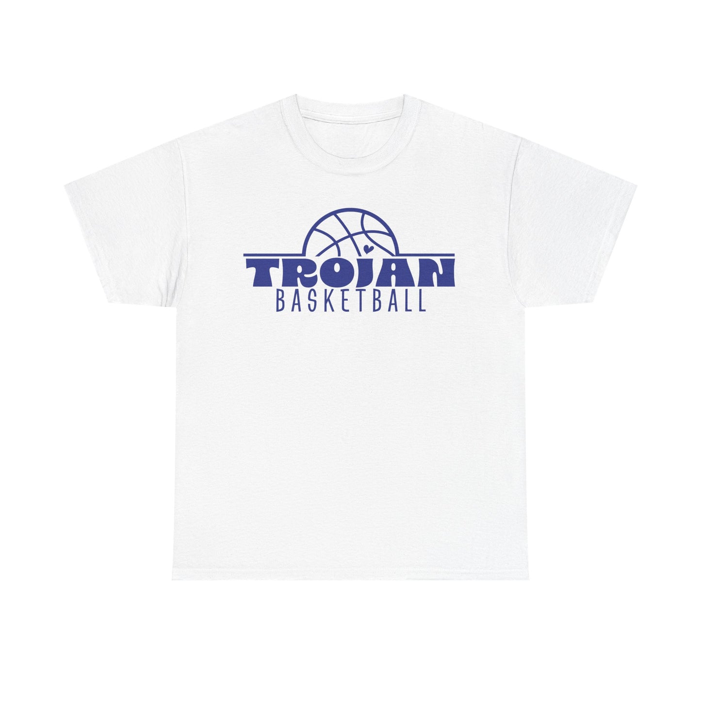 Findlay Trojans Basketball Heavy Cotton T-shirt