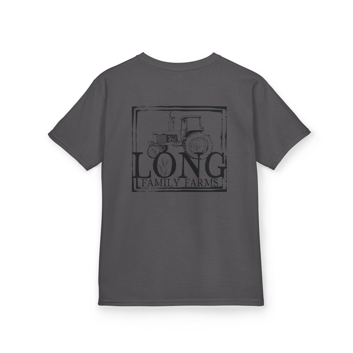 Tractor Print Heavy Cotton T-Shirt (YOUTH)