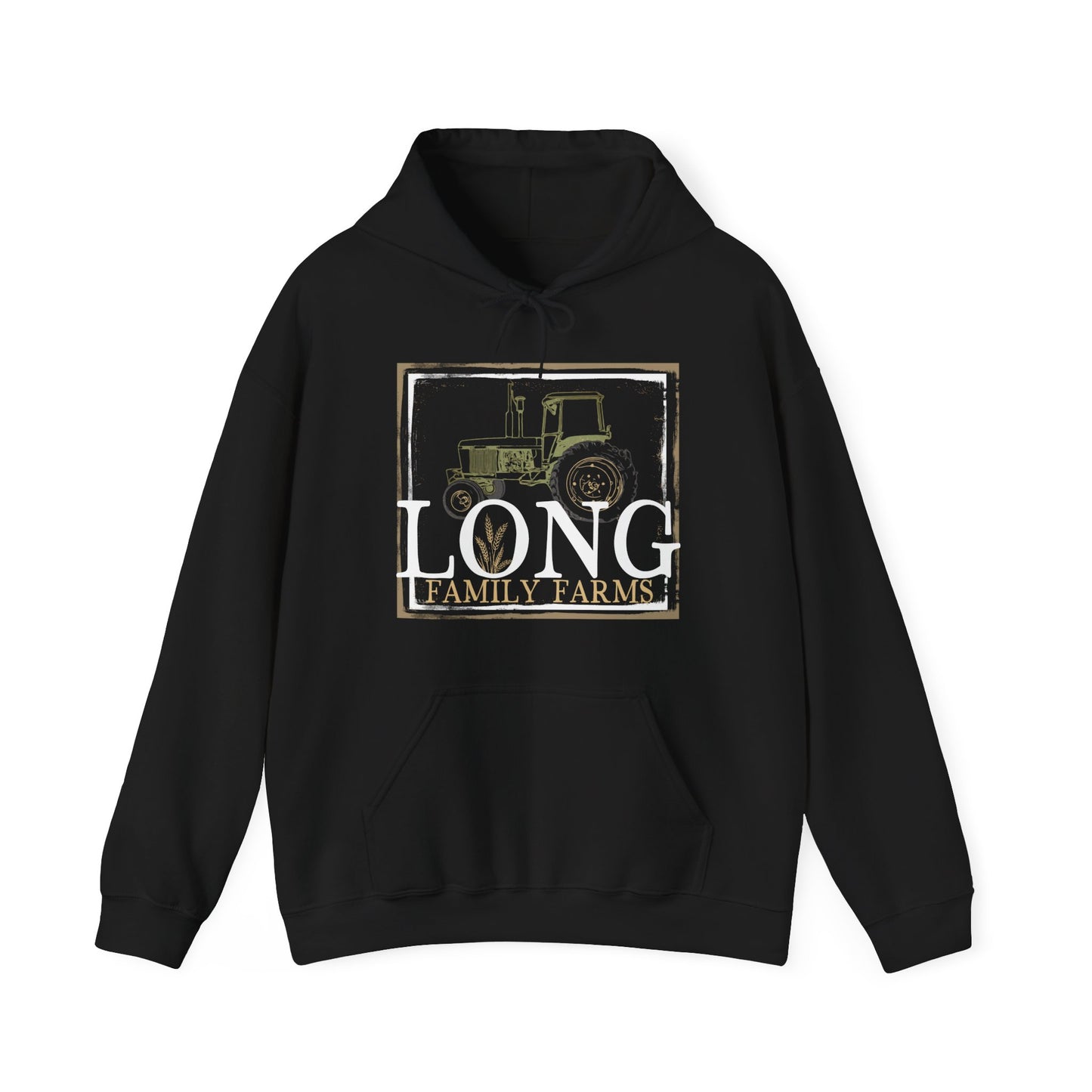 Tractor Print Hooded Sweatshirt (ADULT)