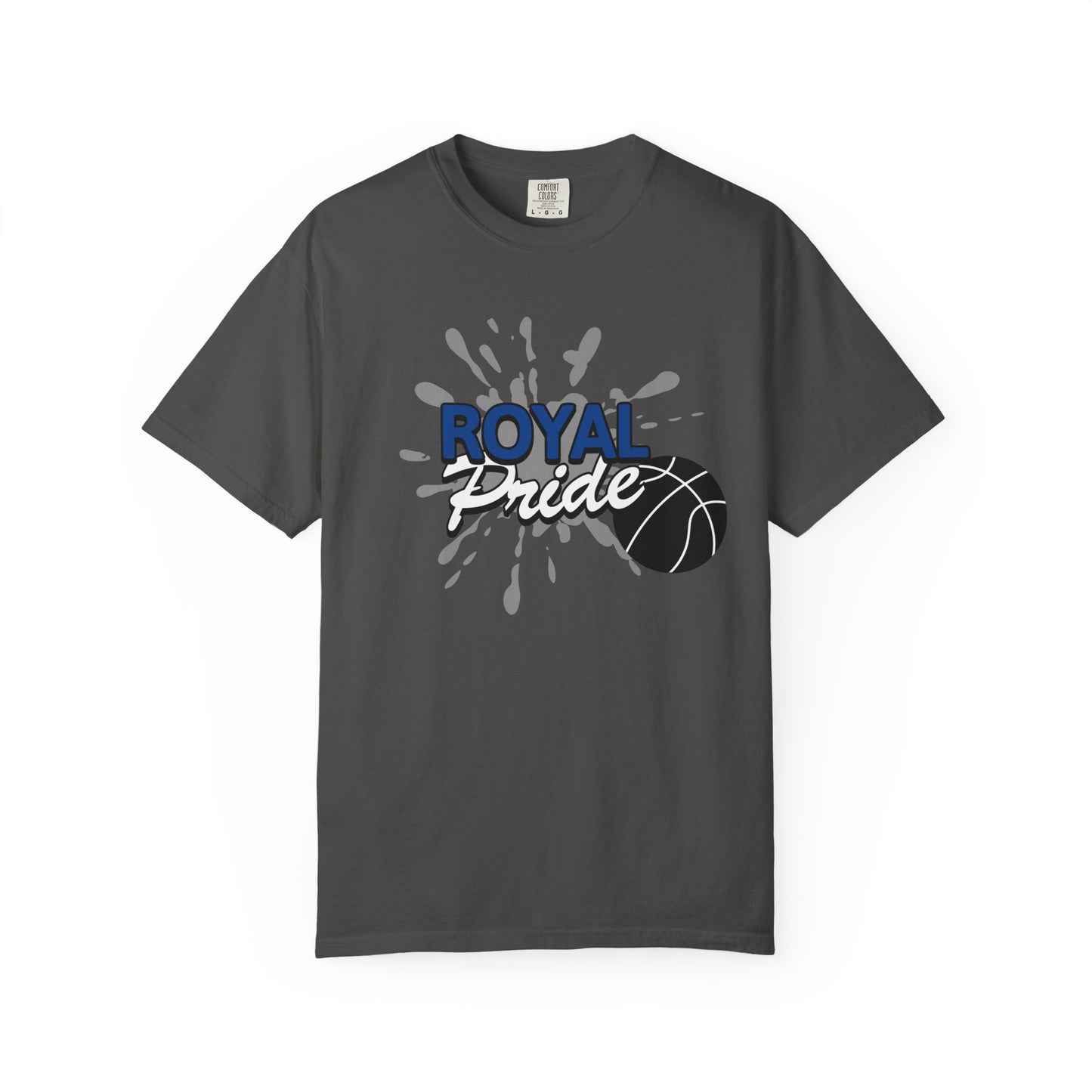 Elmwood Royals Basketball Comfort Colors T-Shirt