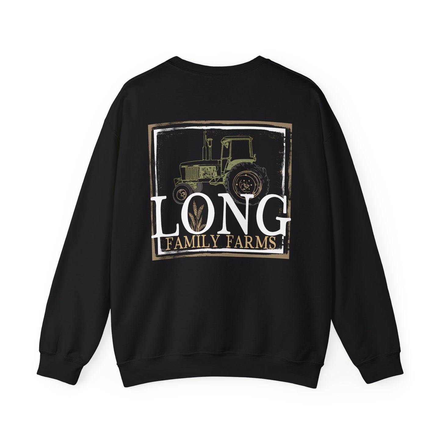 Tractor Print Crewneck Sweatshirt (ADULT)