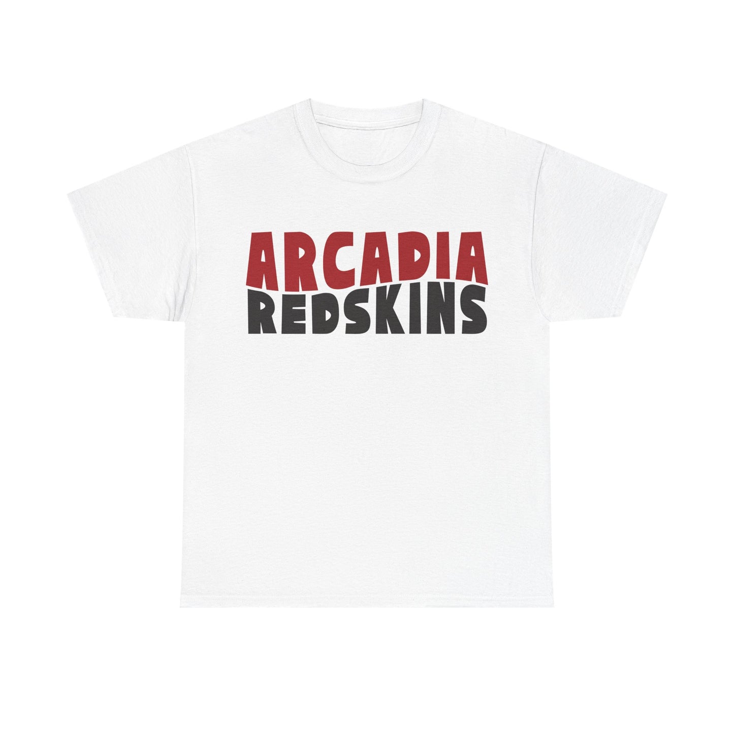 Arcadia Redskins Heavy Cotton T-shirt