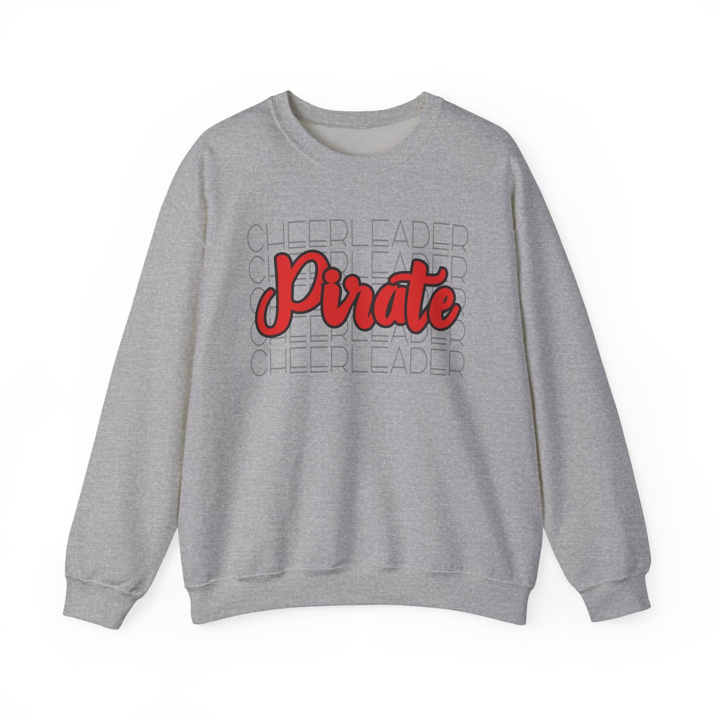 Bluffton Pirates Cheerleader Crewneck Sweatshirt