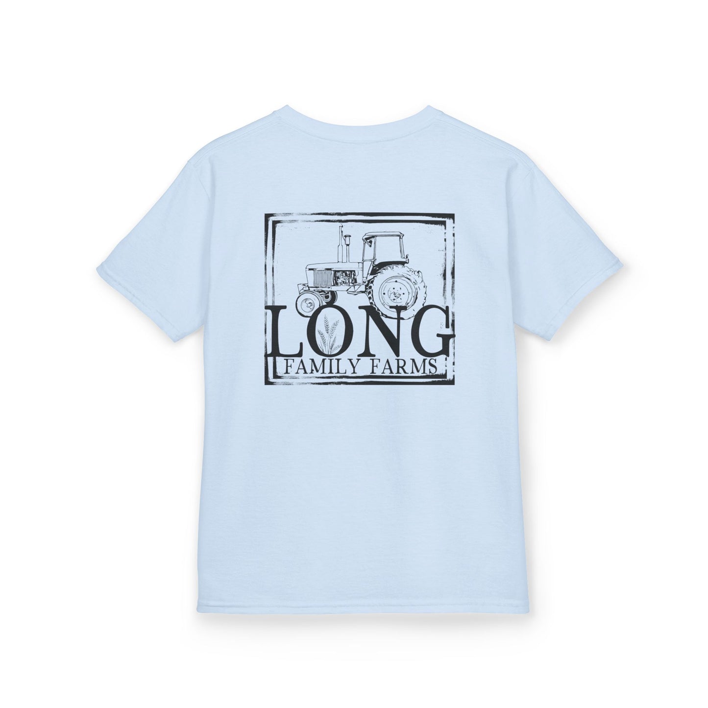 Tractor Print Heavy Cotton T-Shirt (YOUTH)
