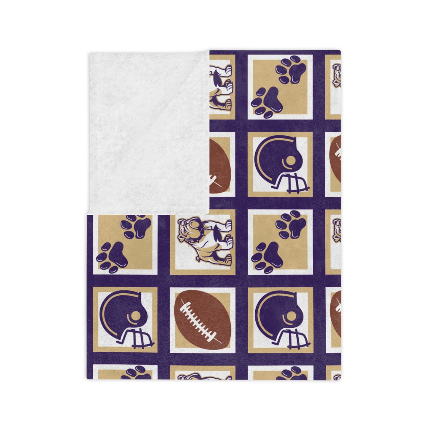 Ada Bulldogs Fleece Blanket