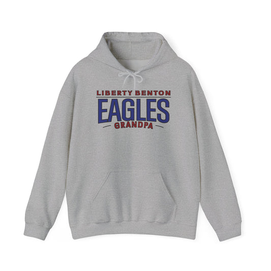 Liberty Benton Eagles Grandpa Hooded Sweatshirt