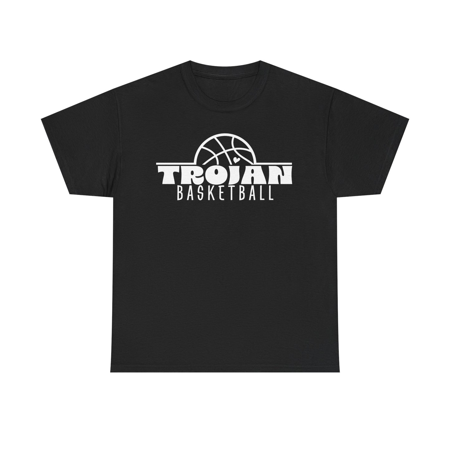 Findlay Trojans Basketball Heavy Cotton T-shirt