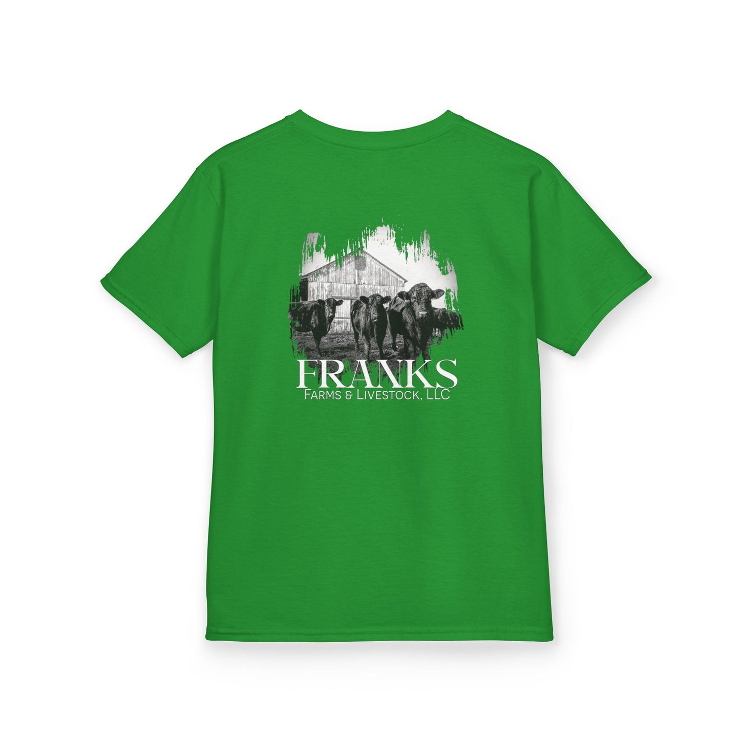 Front and Back Heavy Cotton T-Shirt (YOUTH)