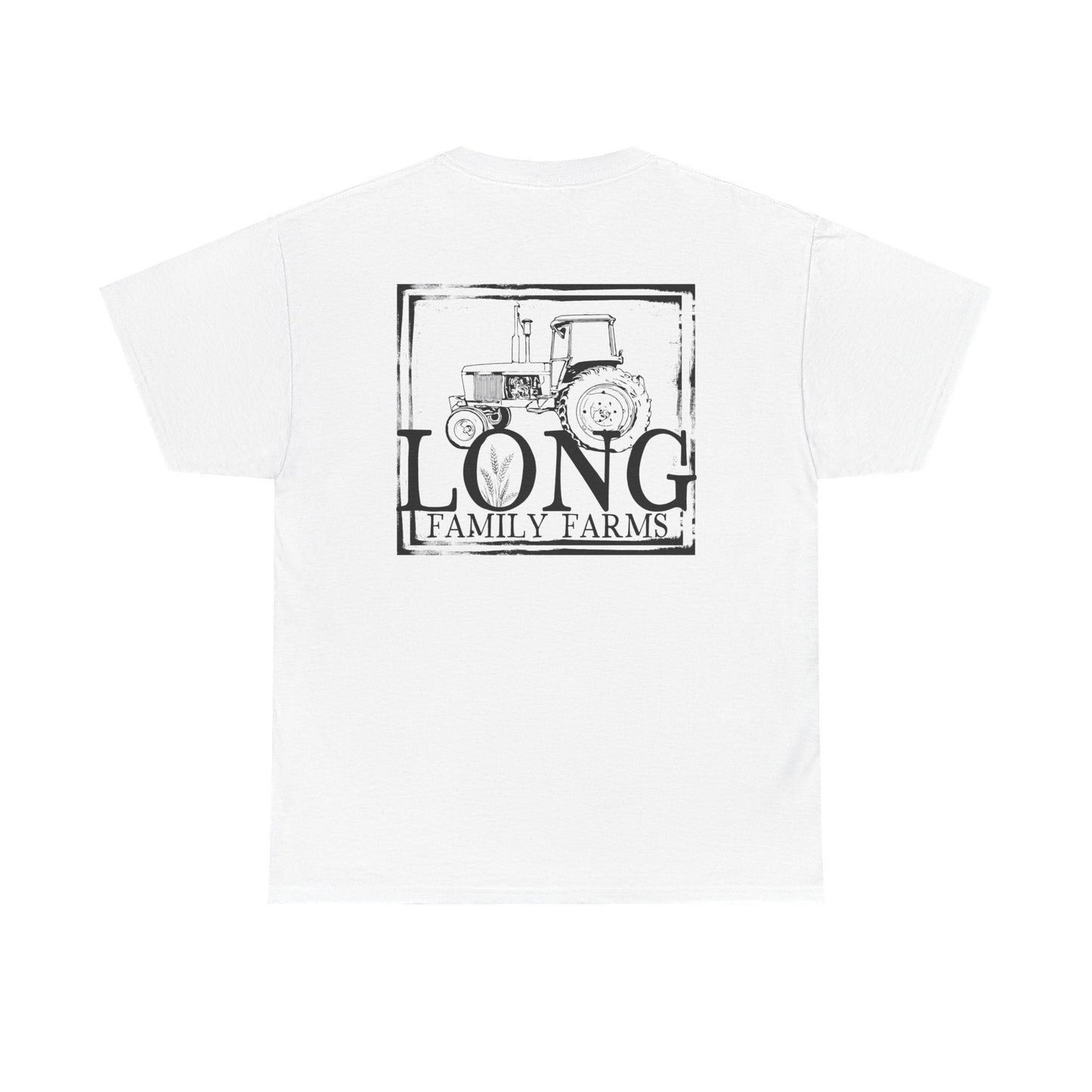 Tractor Print Heavy Cotton T-Shirt (ADULT)
