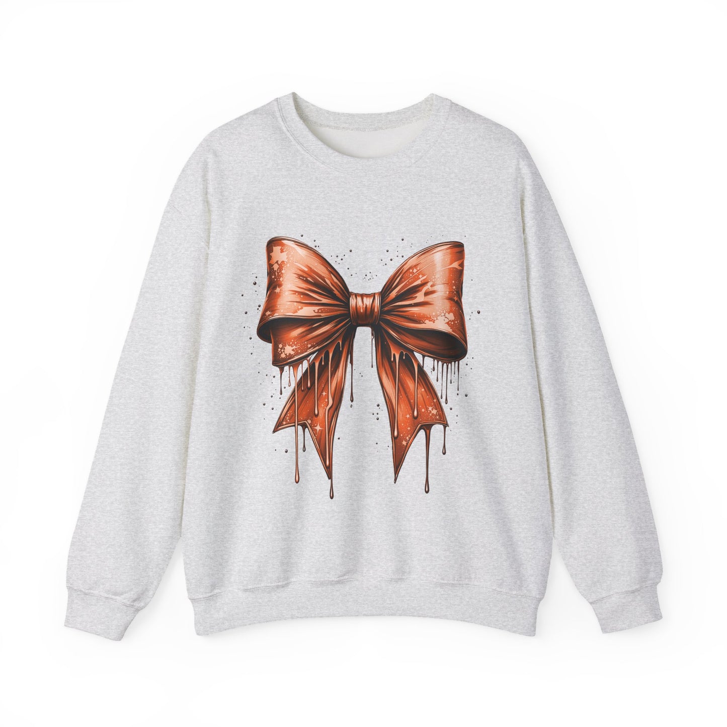 Orange Bow Sweatshirt