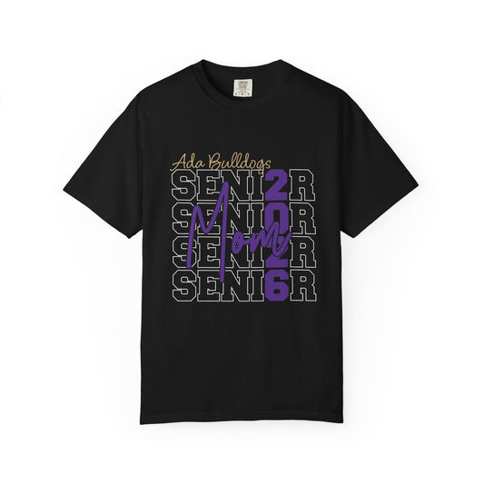 Ada Bulldogs Senior Mom 2026 Comfort Colors T-Shirt