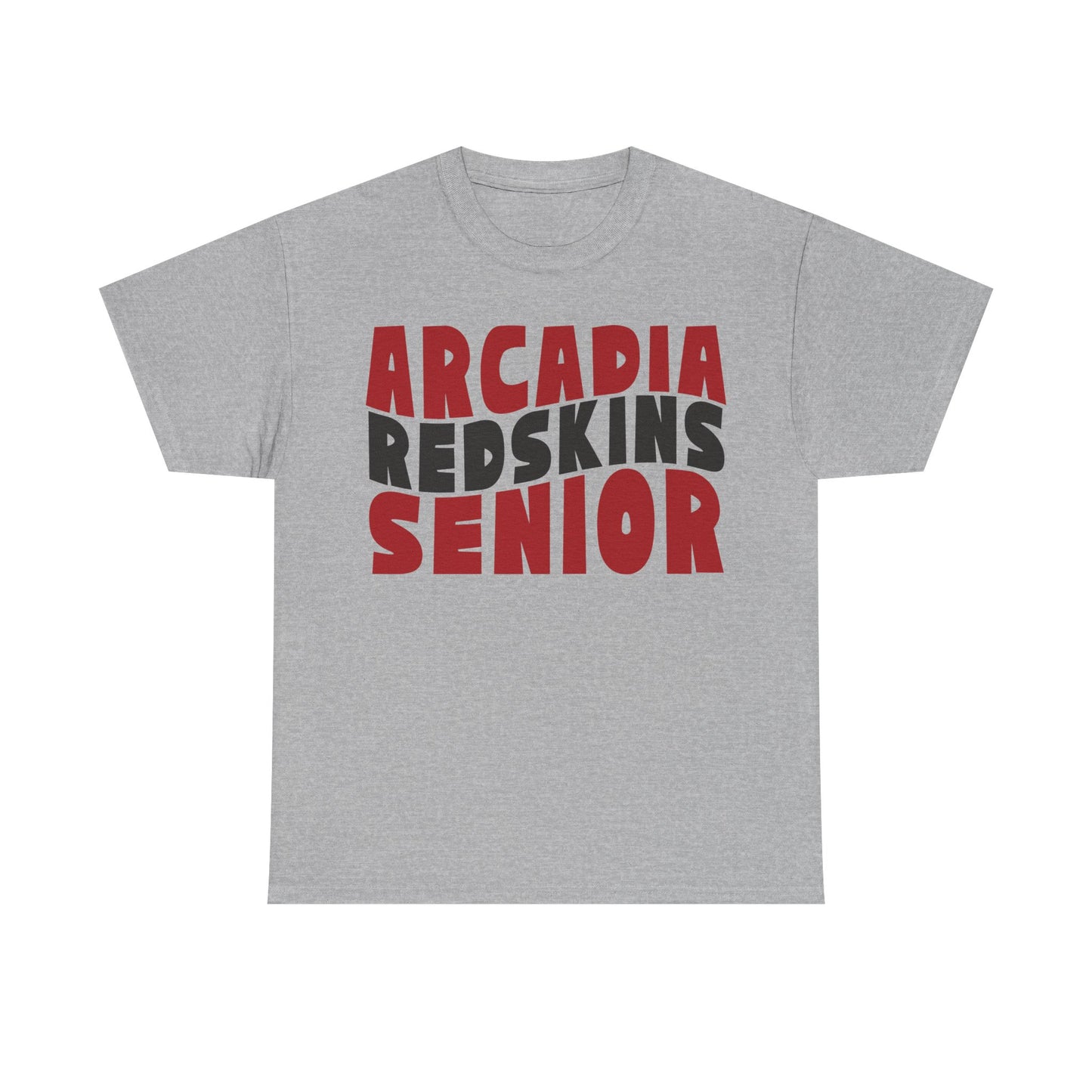 Arcadia Redskins Senior Heavy Cotton T-shirt