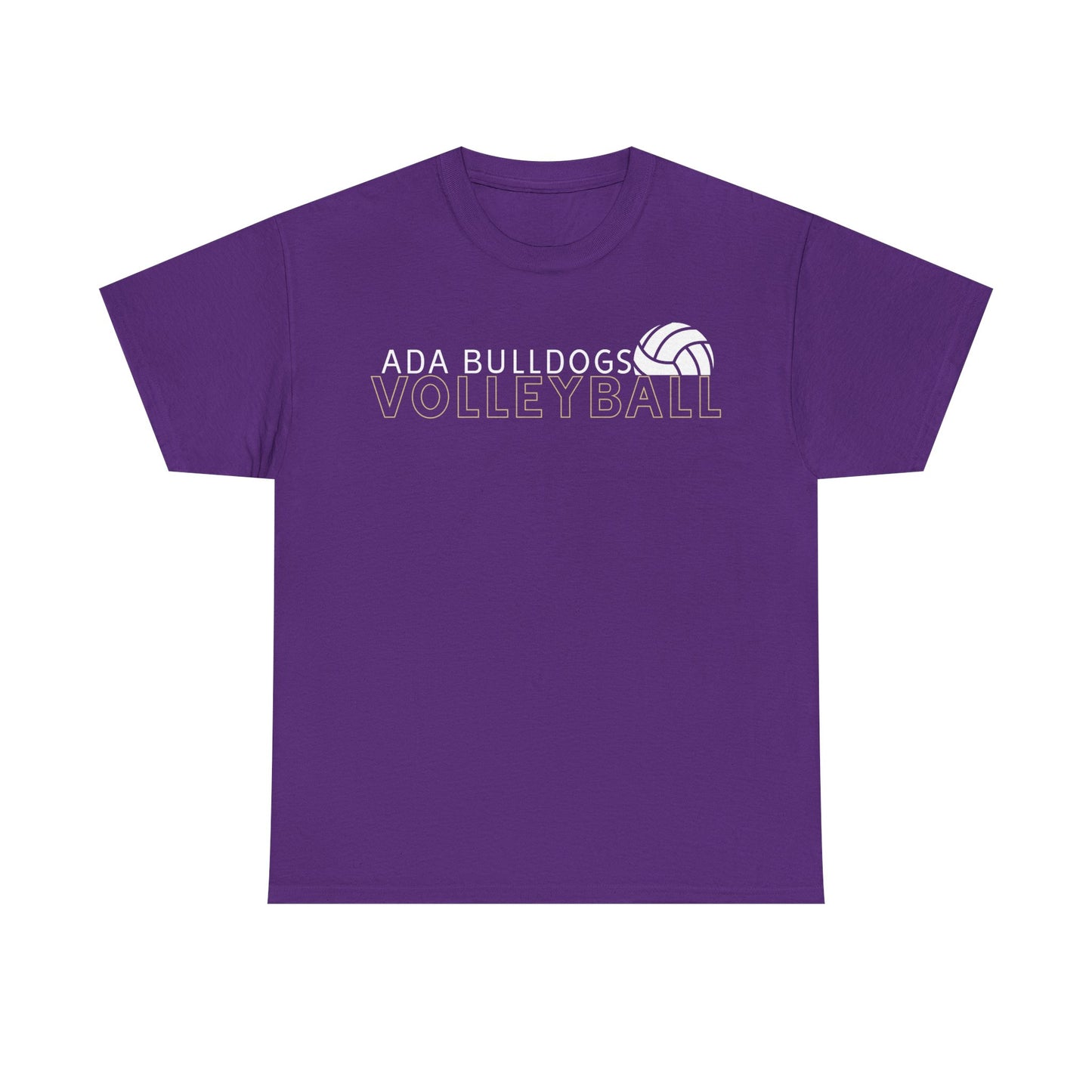 Ada Bulldogs Volleyball Heavy Cotton T-shirt