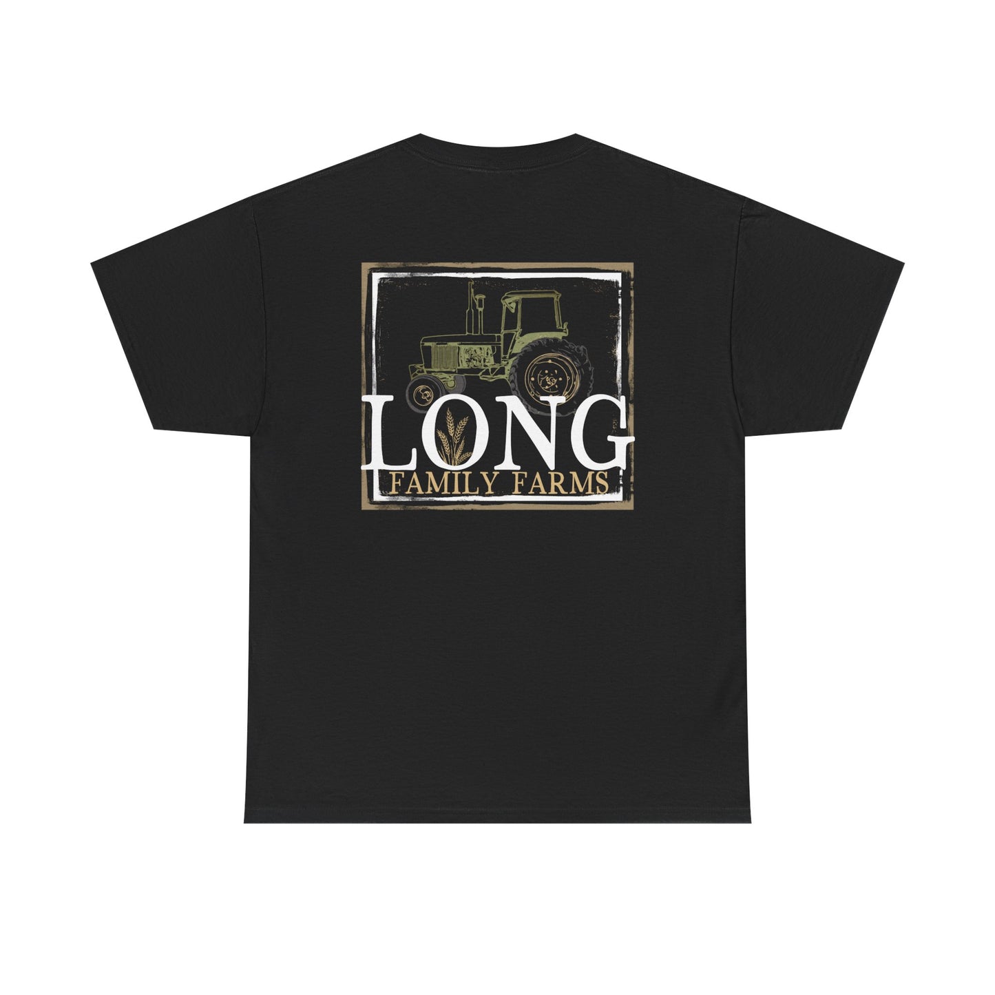 Tractor Print Heavy Cotton T-Shirt (ADULT)