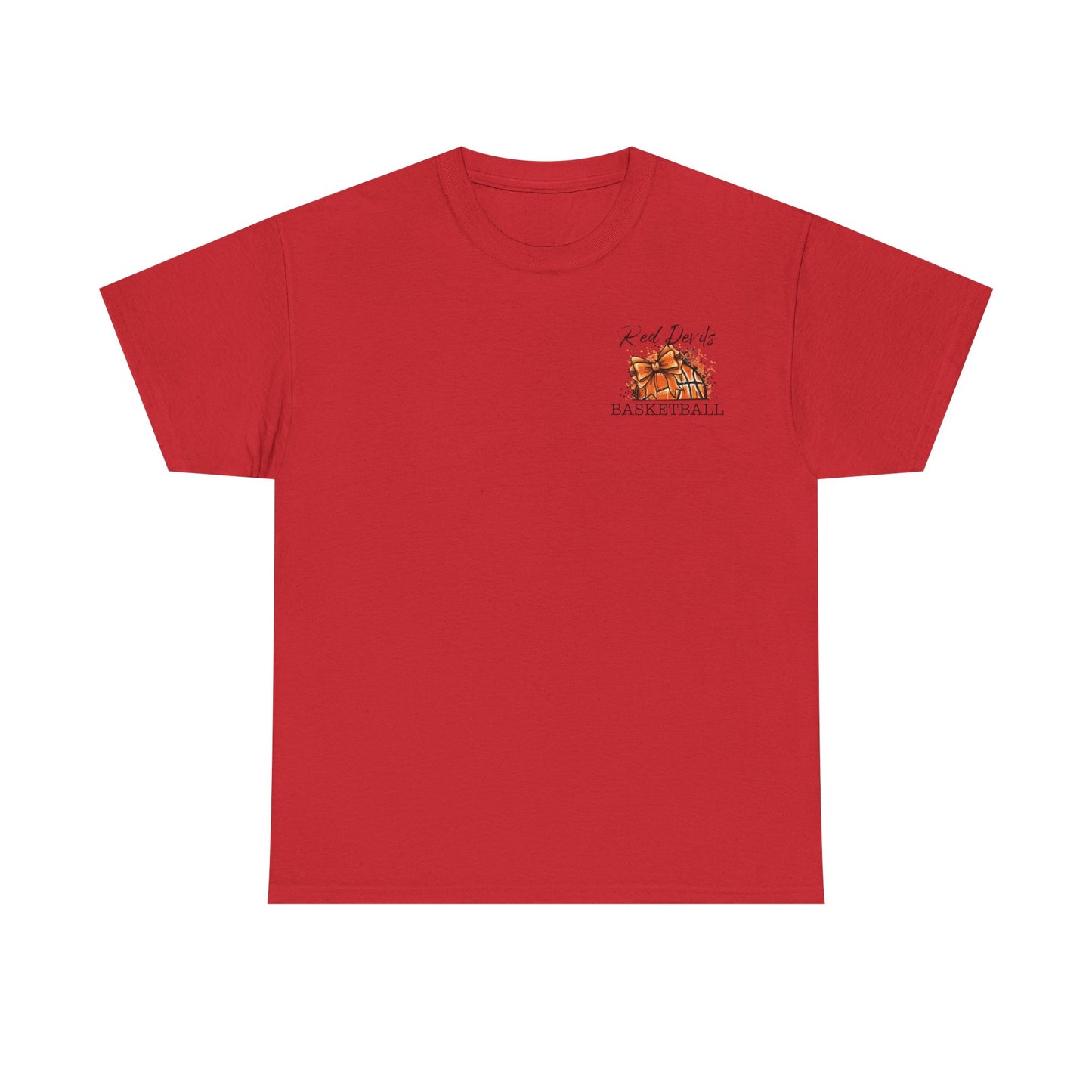 Arlington Red Devils Basketball Heavy Cotton T-shirt