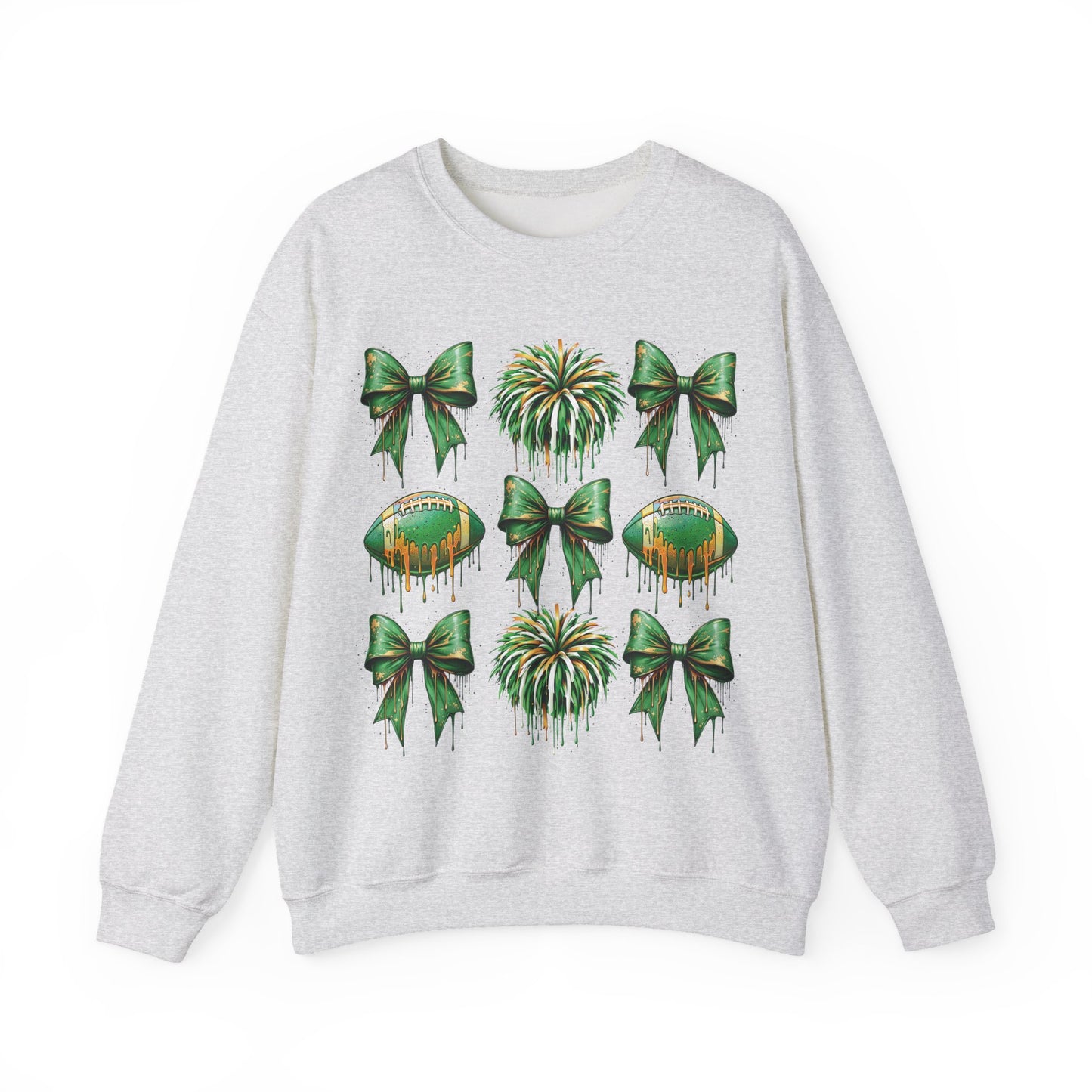 Green and Yellow Bows Sweatshirt