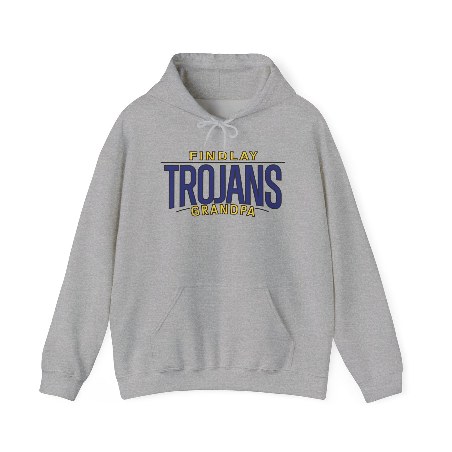 Findlay Trojans Grandpa Hooded Sweatshirt