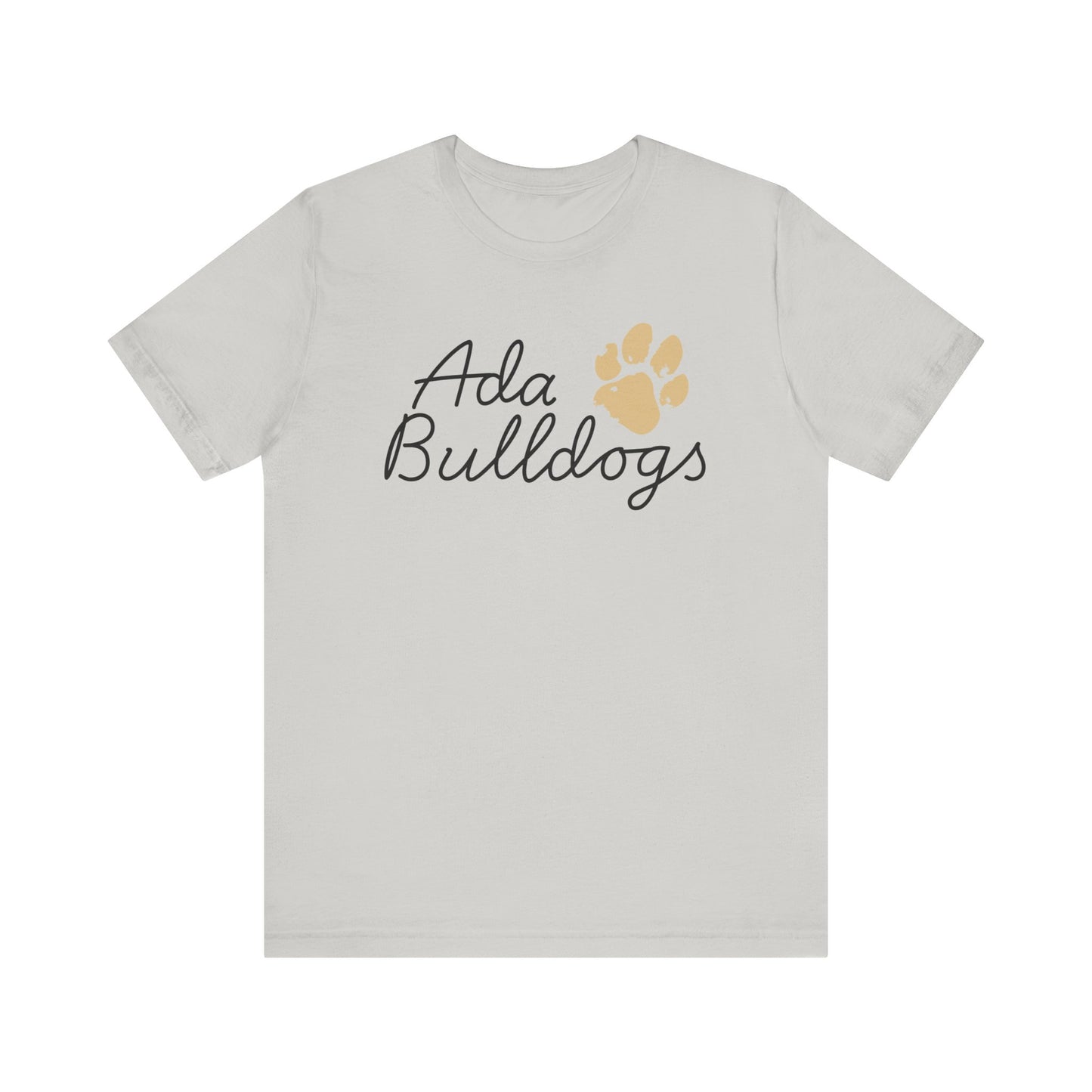 Ada Bulldog Paw Print T-Shirt