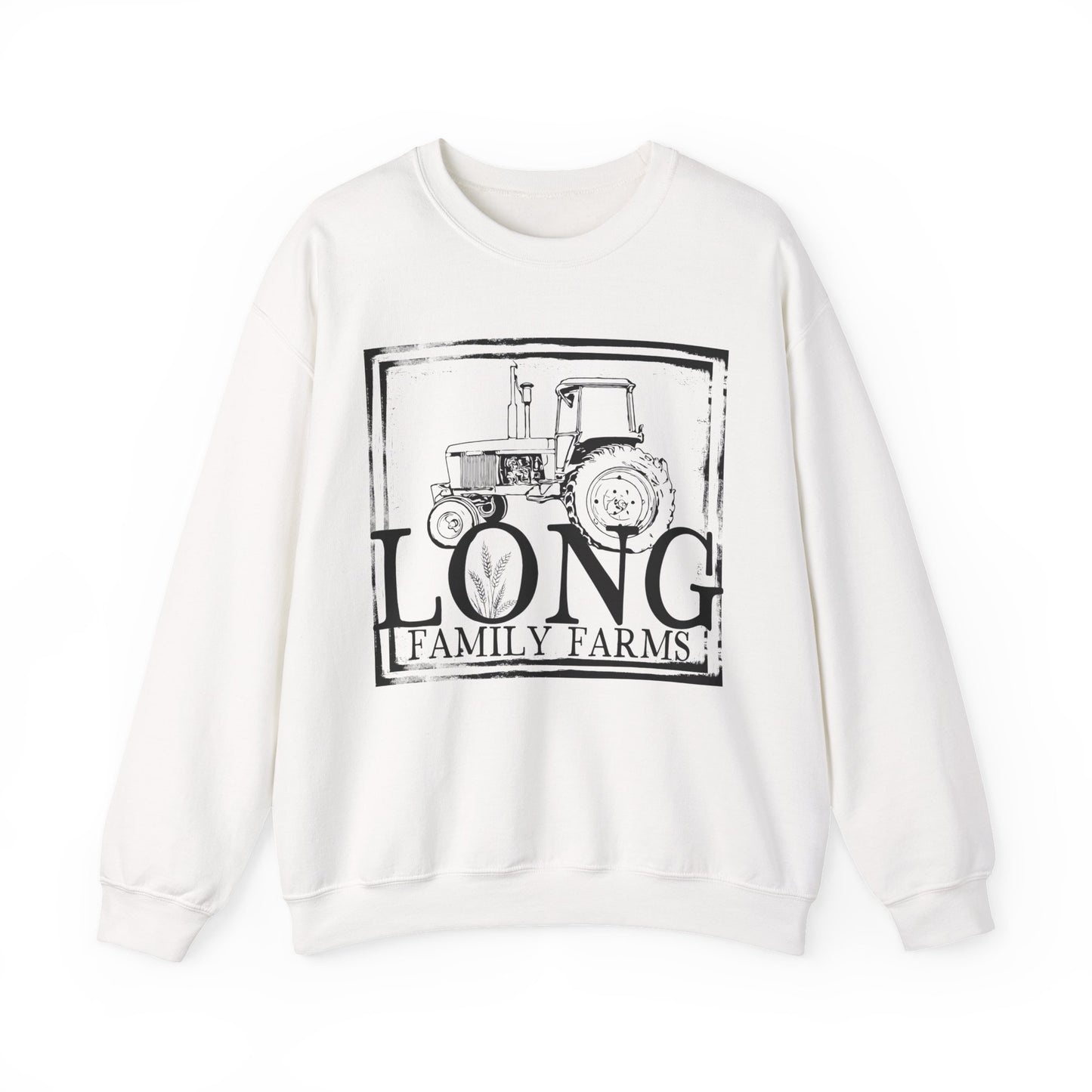 Tractor Print Crewneck Sweatshirt (ADULT)