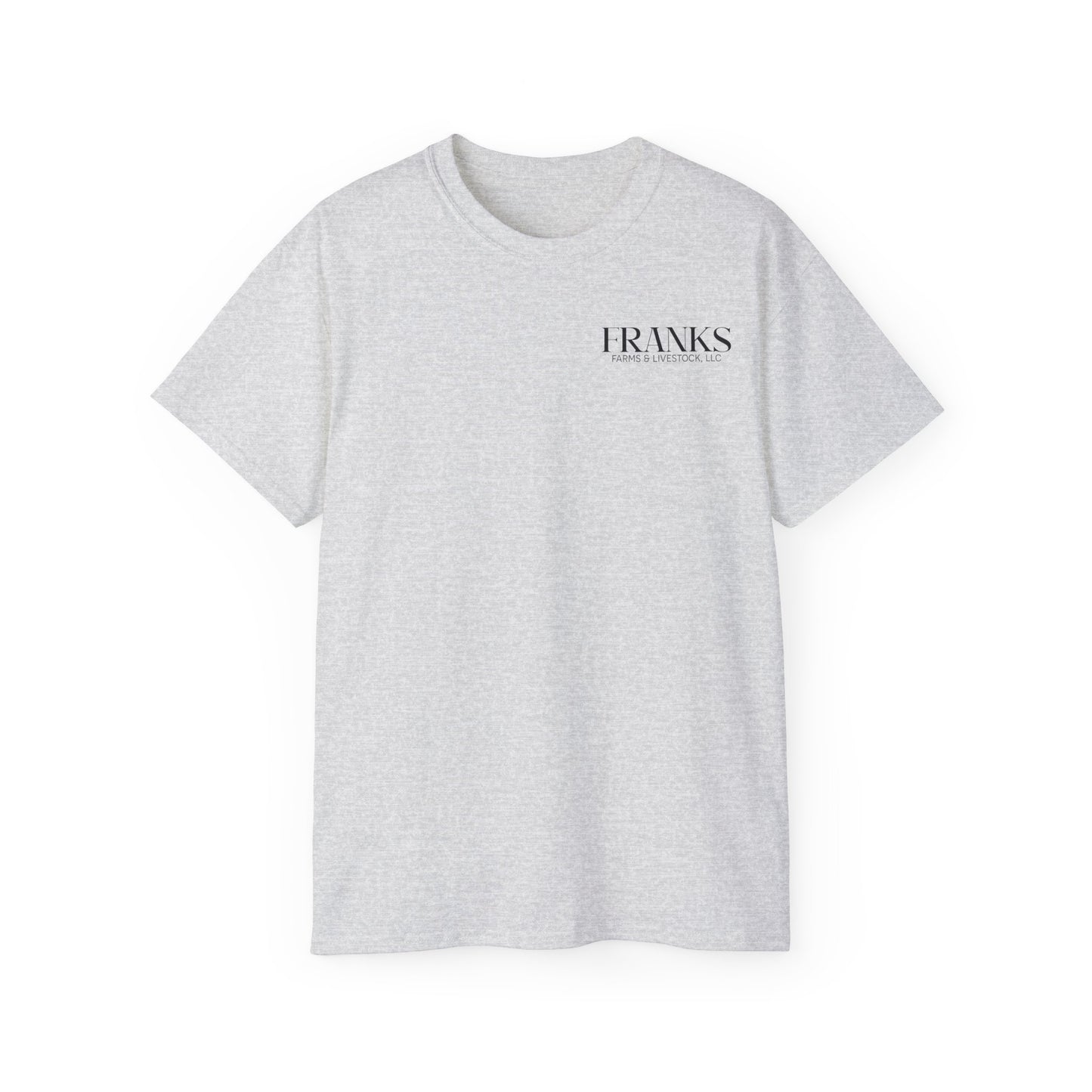 Franks Farms & Livestock Print Extra Heavy Cotton T-Shirt (ADULT)