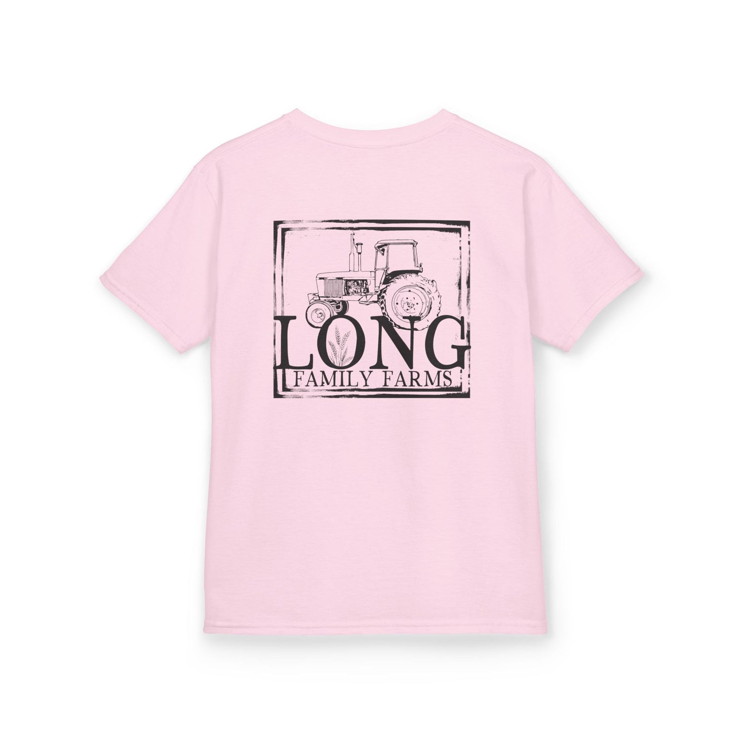 Tractor Print Heavy Cotton T-Shirt (YOUTH)