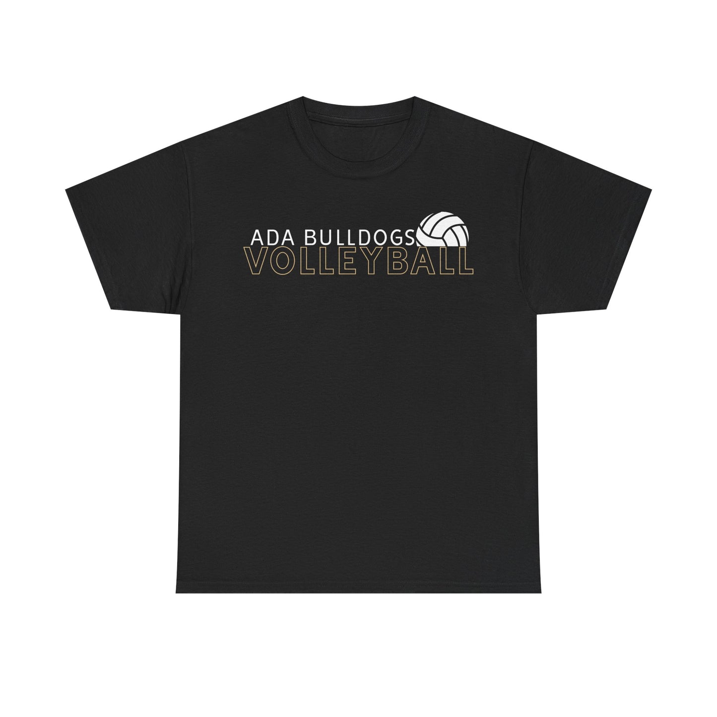 Ada Bulldogs Volleyball Heavy Cotton T-shirt