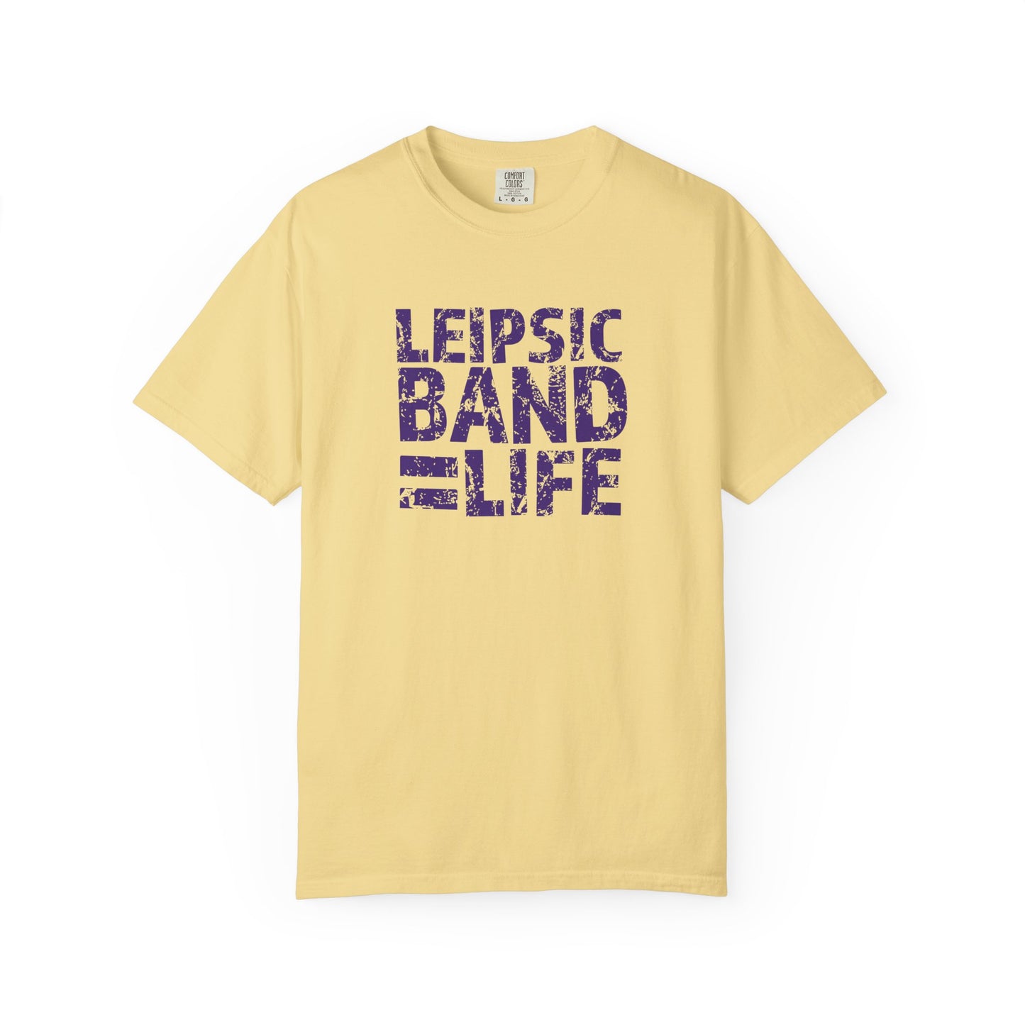 Leipsic Vikings Band Comfort Colors T-Shirt