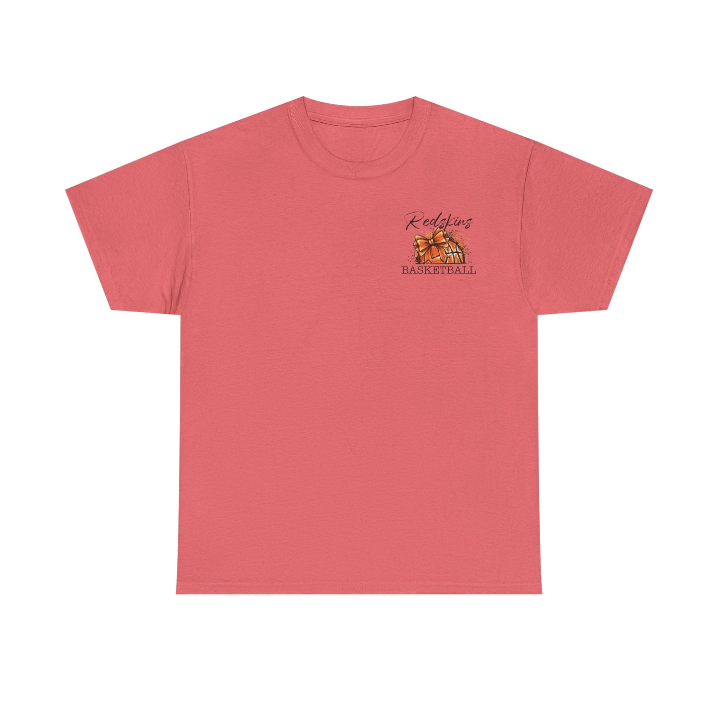 Arcadia Redskins Basketball Heavy Cotton T-shirt