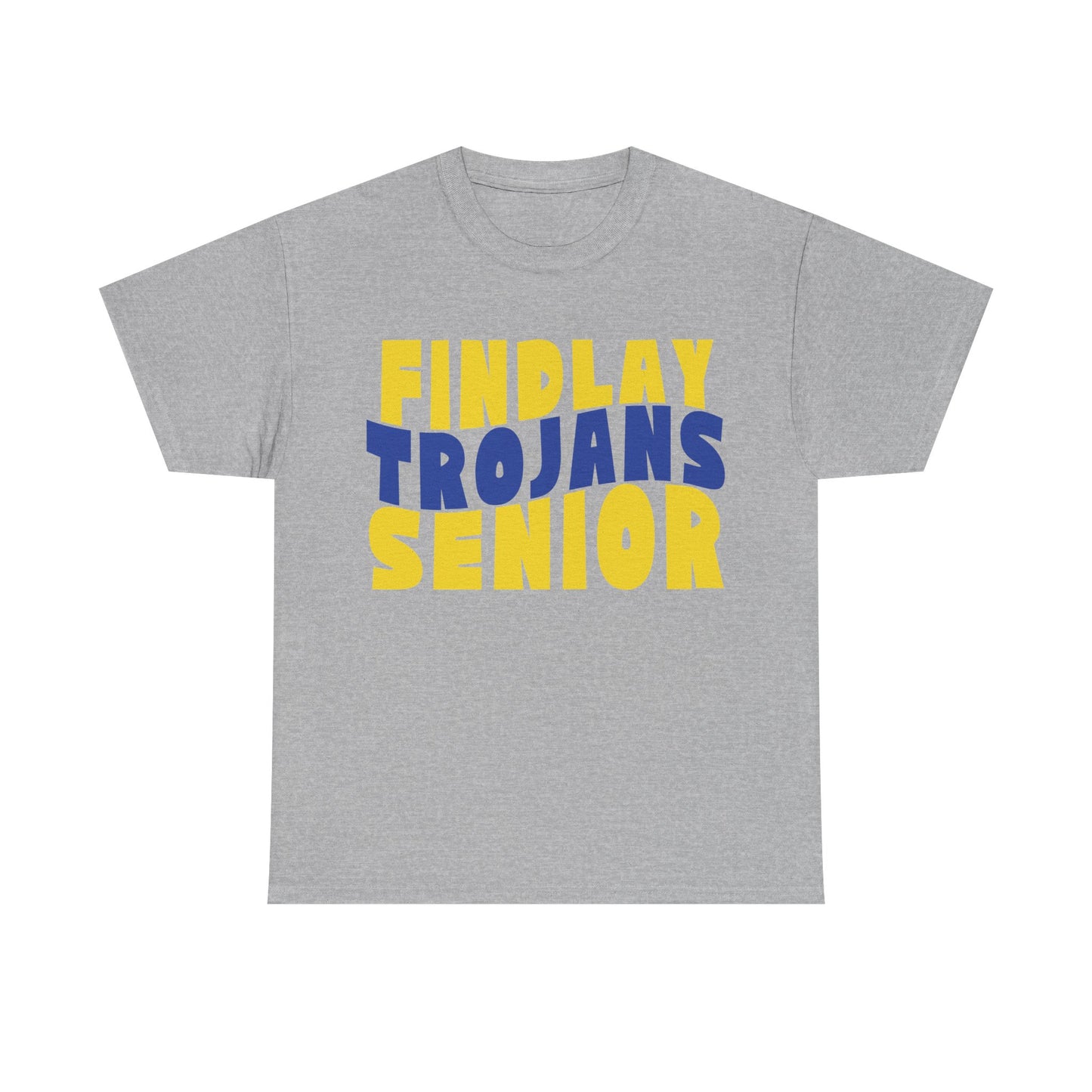 Findlay Trojans Senior Heavy Cotton T-shirt