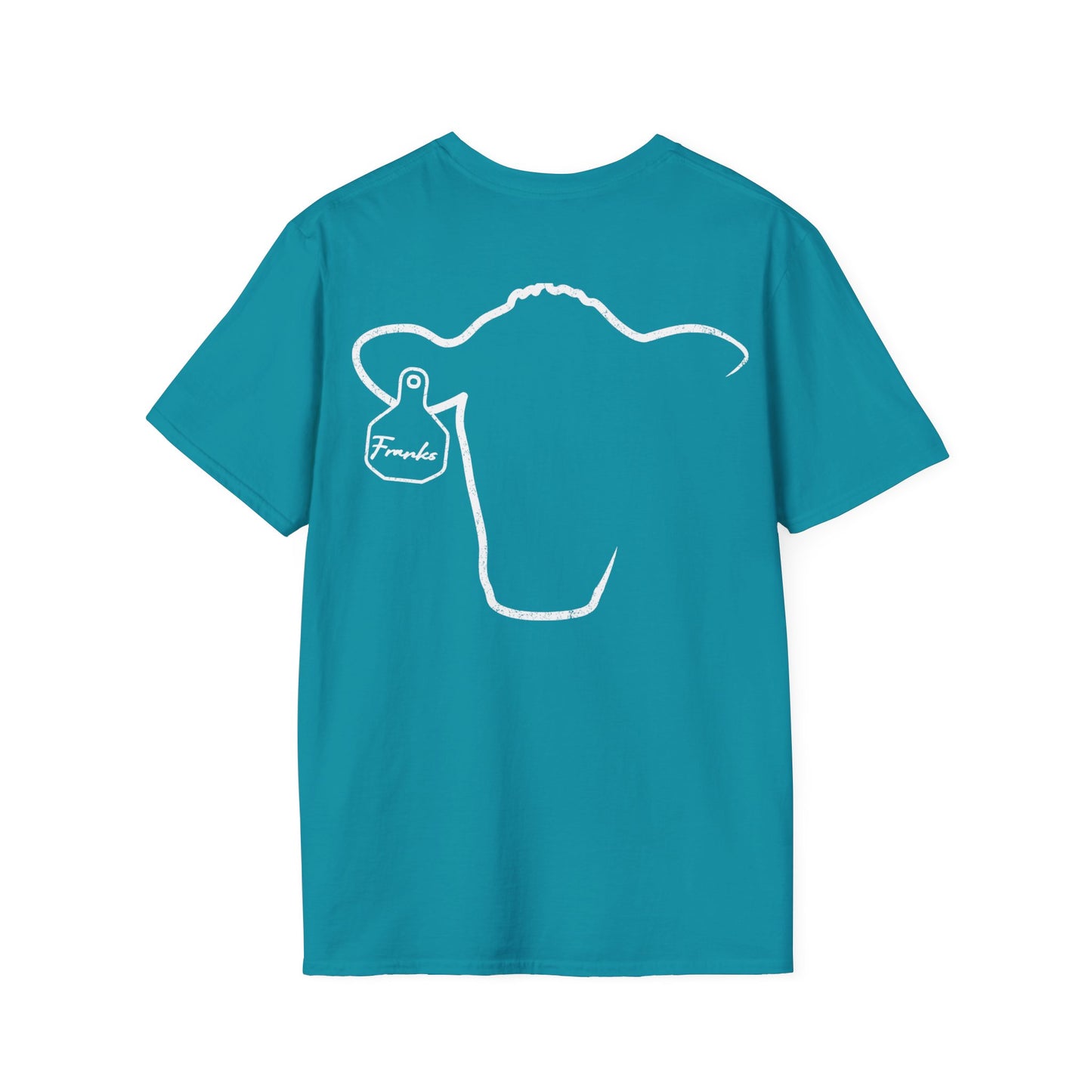 Front and Back Print Softstyle Cotton T-Shirt (ADULT)