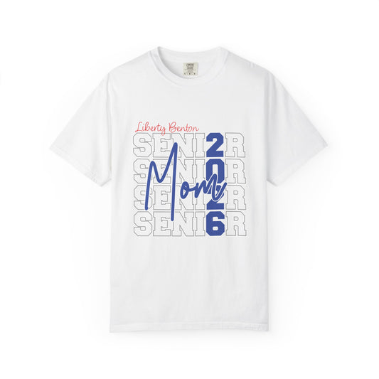 Liberty Benton Eagles Senior Mom 2026 Comfort Colors T-Shirt