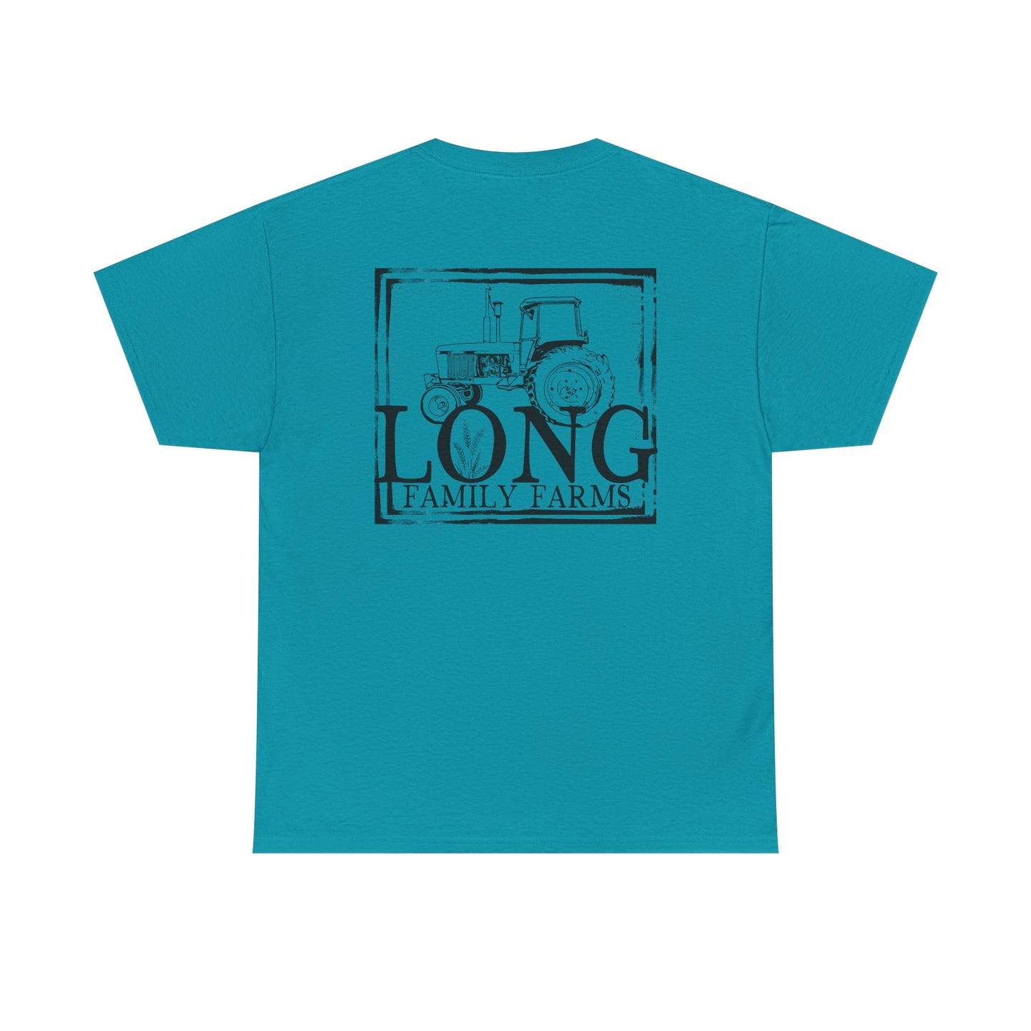 Tractor Print Heavy Cotton T-Shirt (ADULT)